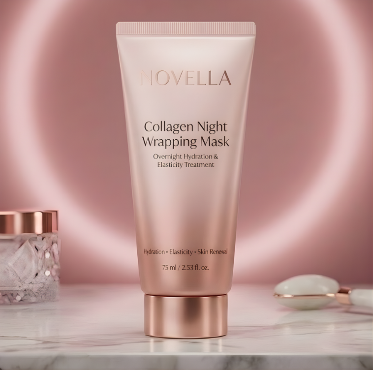 Novella┃ Mască de Colagen (Spatulă Inclusă)